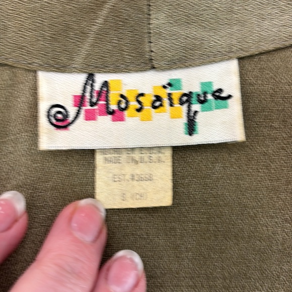 Vntage Mosaiqe 3Pc Siut sz  S/M - Picture 14 of 17